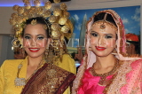 MALAYSIA, Kuala Lumpur, cultural dancers posing, MSA747JPL