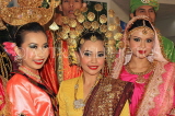 MALAYSIA, Kuala Lumpur, cultural dancers posing, MSA748JPL