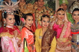 MALAYSIA, Kuala Lumpur, cultural dancers posing, MSA749JPL