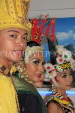 MALAYSIA, Kuala Lumpur, cultural dancers posing, MSA777JPL