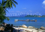 MALAYSIA, Pangkor Island, coast and fish farms, MSA452JPL