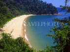 MALAYSIA, Pangkor Island, coastal view and beach, MSA650JPL
