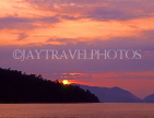 MALAYSIA, Pangkor Laut Island, sunrise view from island, MSA618JPL