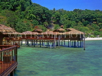 MALAYSIA, Pangkor Laut Island and resort, coast and water villas, MSA528JPL