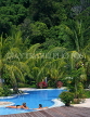 MALAYSIA, Pangkor Laut Island and resort, pool and rain forest background, MSA469JPL