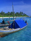 MALDIVE ISLANDS, Dhonis (traditional fishing boats), MAL511JPL