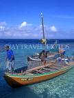 MALDIVE ISLANDS, Dhonis (traditional fishing boats), MAL716JPL