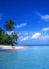 MALDIVE ISLANDS, Embudhu Village Island, beach, seascape and sunbather, MAL462JPL
