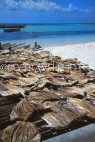 MALDIVE ISLANDS, Gulhi local fishing island village, salted fish drying, MAL761JPL