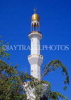 MALDIVE ISLANDS, Male, Grand Friday Mosque minaret, MAL725JPL