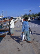 MALDIVE ISLANDS, Male, fisherman with Tuna catch, MAL708JPL