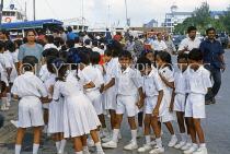 MALDIVE ISLANDS, Male, school children, MAL52JPL