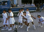 MALDIVE ISLANDS, Male, school children posing, MAL569JPL