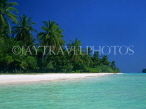 MALDIVE ISLANDS, Meeru Island, seascape island view, MAL207JPL