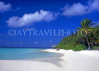 MALDIVE ISLANDS, Velassaru Island, beach and seascape, MAL120JPLA