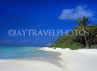 MALDIVE ISLANDS, Velassaru Island, beach and seascape, MAL405JPL