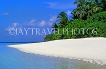 MALDIVE ISLANDS, typical island, beach scene and seascape, MAL772JPL