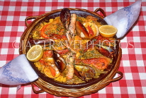 MALLORCA, Palma, seafood Paella dish, MAL1450JPL