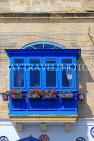MALTA, Marsaxlokk, fishing village, traditional Maltese balcony, MLT1103JPL