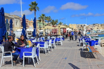 MALTA, Marsaxlokk, fishing village, waterfront restaurants, MLT1122JPL