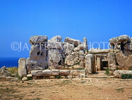 MALTA, Mnajdra Temple ruins (near Hagar Qim), MLT538JPLA