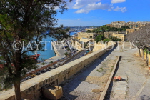 MALTA, Valletta, Herbert Ganado Gardens, view from gardens, MLT765JPL