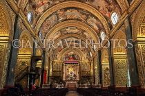 MALTA, Valletta, St John's Co-Cathedral, interior, MLT776JPL