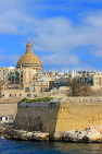 MALTA, Valletta, St Paul's Church and fortifications, MLT957JPL