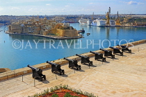 MALTA, Valletta, Upper Barrakka Gardens, Saluting Battery, MLT844JPL