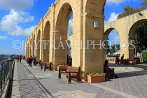 MALTA, Valletta, Upper Barrakka Gardens, terrace area, MLT806JPL