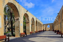 MALTA, Valletta, Upper Barrakka Gardens, terrace area, MLT810JPL