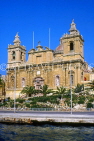 MALTA, Valletta, Vittoriosa, view from sea, MLT742JPL