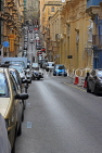 MALTA, Valletta, steep street scene, MLT867JPL