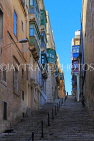 MALTA, Valletta, steep street scene, MLT893JPL