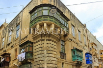 MALTA, Valletta, traditional Maltese balconies, MLT928JPL