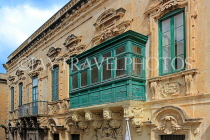 MALTA, Valletta, traditional Maltese balcony, MLT927JPL