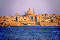 MALTA, Valletta, view from sea, MLT748JPL
