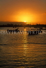MAURITIUS, North Coast, Grand Bay, sunset and boats, MRU203JPL
