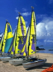 MAURITIUS, North East Coast, beach with sailboats, near Legends Hotel, MRU116JPL