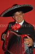 MEXICO, Mexico City, Mariachi playing accordian, MEX648JPL
