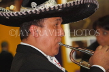 MEXICO, Mexico City, Mariachi playing trumpet, MEX723JPL