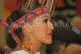 MEXICO, Nayarit, Cora Indian girl (portrait), MEX704JPL