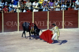 MEXICO, Yucatan, CANCUN, Bullfight, Matador and bull, the climax (Faena), MEX598JPL
