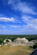 MEXICO, Yucatan, CHICHEN ITZA, Mayan sites, view towards Temple of Warriors, MEX512JPL