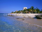 MEXICO, Yucatan, Cozumel, beach scene, MEX534JPL