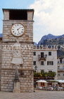 MONTENERGO, Kotor, old town, clock tower, MON22JPL