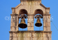 MONTENERGO, Sveti Stefan, 17th century church, bell tower, MON33JPL