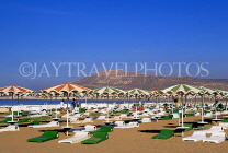 MOROCCO, Agadir, beach, sunbeds and sunshades, MOR439JPL