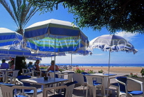 MOROCCO, Agadir, beach and cafe scene, MOR232JPL