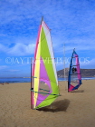 MOROCCO, Agadir, beach and windsurf sails, MOR269JPLA